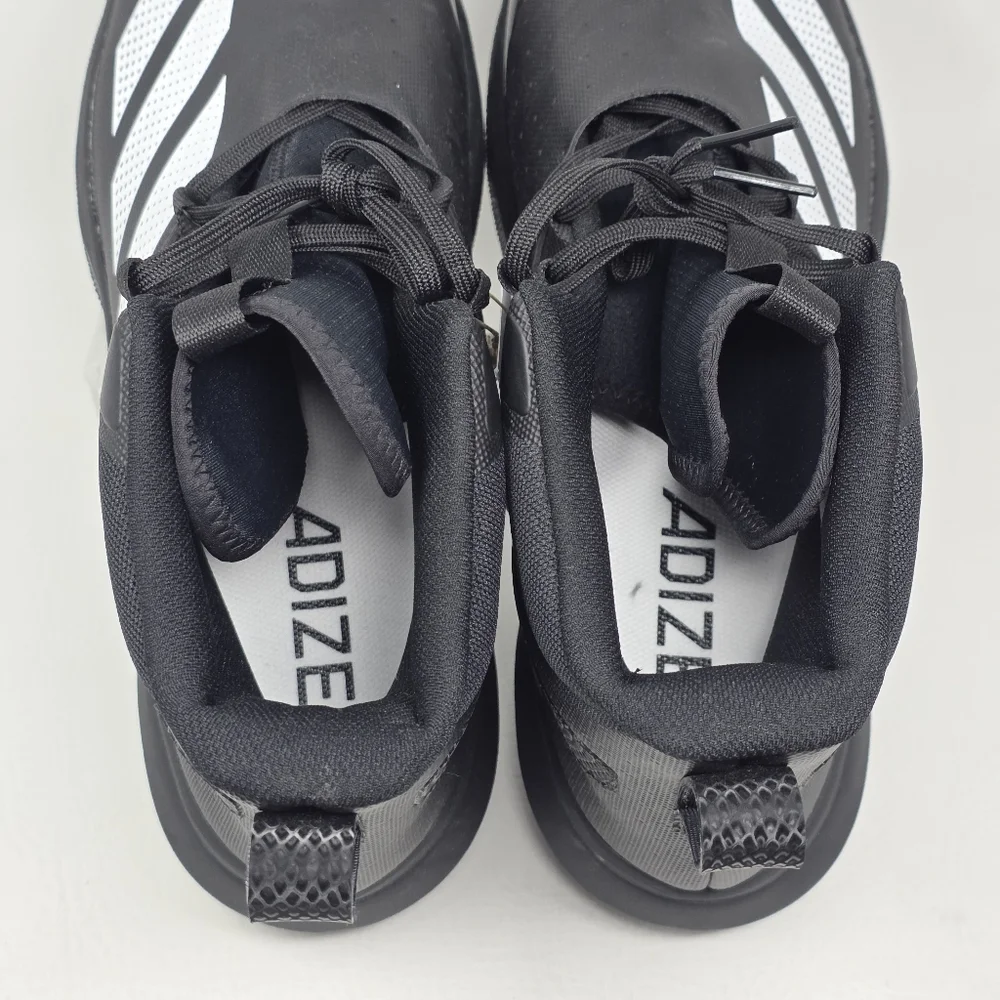 Adidas Men's SM Adizero Chaos To Turf Lineman Football Cleats Black Size 14